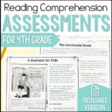 4th Grade Reading Comprehension Tests