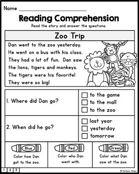 Reading Comprehension Text Evidence Practice Passages | SET TWO | TpT