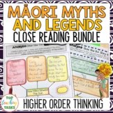 Māori Myths and Legends Traditional Literature Passages an