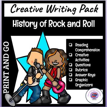 Preview of History of Rock and Roll ~ Creative Writing | Reading Comprehension | Research