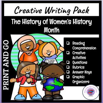 Preview of The History of Women's History Month ~ Creative Writing | Reading Comprehension
