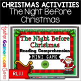 Reading Comprehension - The Night Before Christmas Mini Game