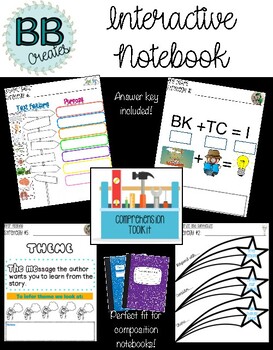 Preview of Reading Comprehension Toolkit Interactive Notebook
