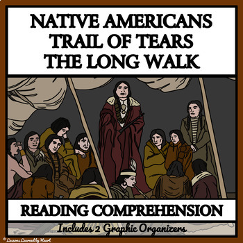 Preview of Trail of Tears and the Long Walk - Reading Passages & Comprehension Questions