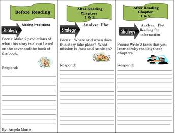 Preview of Reading Comprehension Triold Thanksgiving on Thursday Magic Tree House