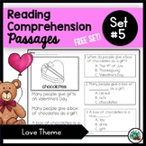 Reading Comprehension/ Valentine's Day Theme