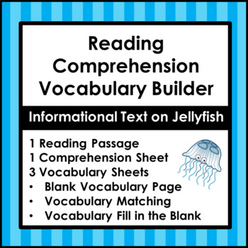 Preview of Reading Comprehension and Vocabulary