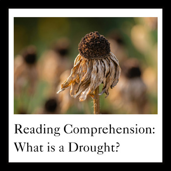 Preview of Reading Comprehension: What is a Drought?