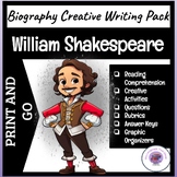 William Shakespeare ~ Creative Writing | Reading Comprehen