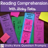 Reading Comprehension With Sticky Note Prompts