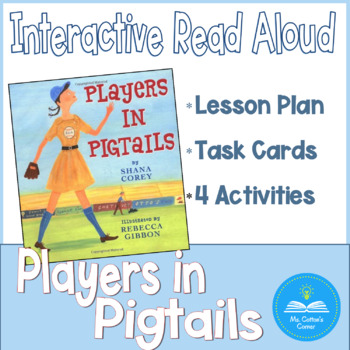 Preview of Reading Comprehension - Women's History Activities - Players in Pigtails