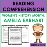 Reading Comprehension: Women's History Month (Amelia Earha