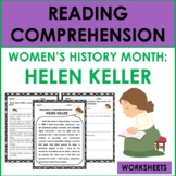 Reading Comprehension: Women's History Month (Helen Keller