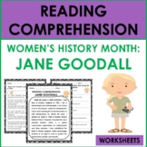 Reading Comprehension: Women's History Month (Jane Goodall