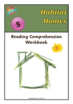 Preview of Reading Comprehension Workbook - Habitat Homes - Cause and Effect