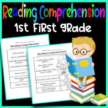 Reading Comprehension Worksheet - First grade / Kindergarten & Activities