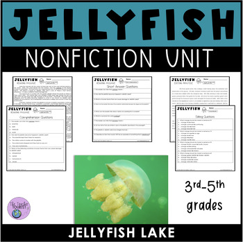 Preview of Jellyfish Nonfiction Unit