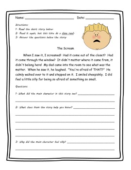 reading comprehension worksheets focus on inference by hrac tpt