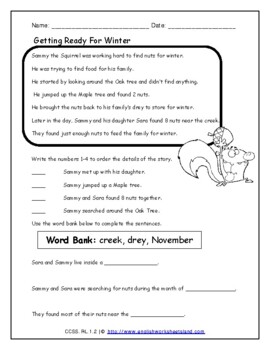 Reading Comprehension Worksheets by Enjoy Learning st | TpT