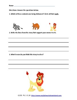 Reading Comprehension Worksheets & Exercices by Enjoy Learning st