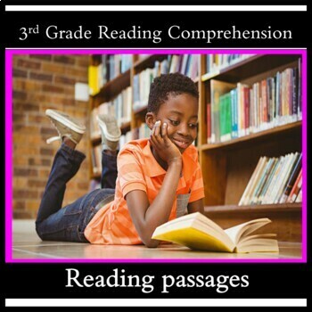 Preview of Reading Comprehension Worksheets for 3rd Graders