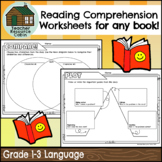 Reading Comprehension Worksheets for ANY Book | NO PREP (G