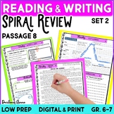 Reading Comprehension & Writing Spiral Review Bellringers 