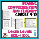 Reading Comprehension and Fluency Passages for High School