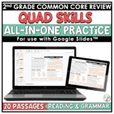 Reading Comprehension and Grammar Practice Spiral Review |