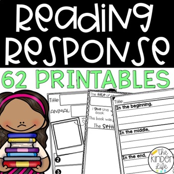 Preview of Reading Response Comprehension Activities