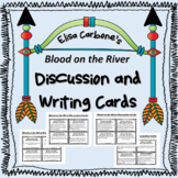 Reading Comprehension and Writing Task Cards for Blood on 