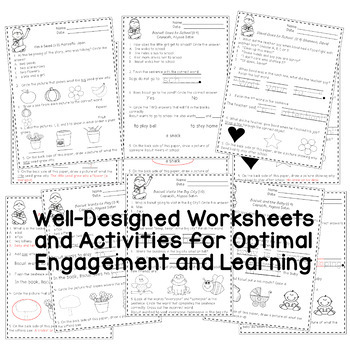 ♥K-1 Reading Comprehension Worksheets/Activities for 40 Top, Must Read