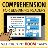 Reading Comprehension for Beginning Readers Kindergarten D