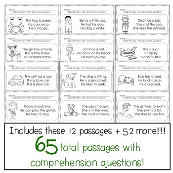 Reading Prehension Passages And Questions By K Is For