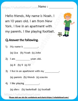 reading comprehension for grade 2 by pixelthemes tpt