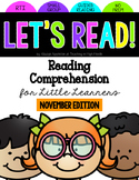 Reading Passages with Comprehension Questions for November