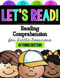 Reading Passages with Comprehension Questions for October 