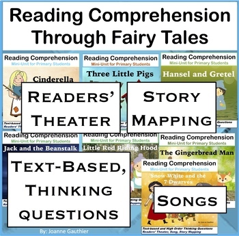 Preview of Fairy Tales: Reading Comprehension for Primary Students