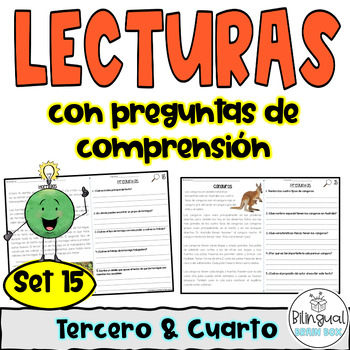 Preview of Reading Comprehension in Spanish Comprensión de lectura Rasgos del personaje