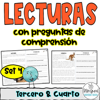 Preview of Reading Comprehension in Spanish - Comprensión de lectura STAAR Practice
