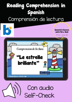 Comprensión de Lectura | Reading Comprehension Spanish Task Cards