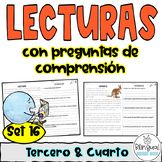 Reading Comprehension in Spanish  Lecturas de comprensión 