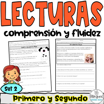 Preview of Reading Comprehension in Spanish - Lecturas de comprensión primero y segundo