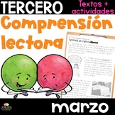 Reading Comprehension in Spanish MARZO Third Grade Compren