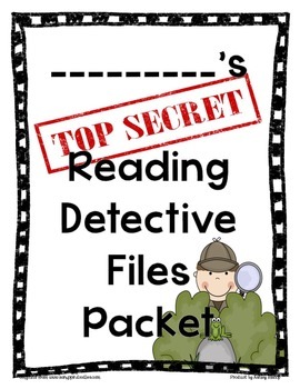 Reading Comprehension packet- Reading Detective by Fun in 1st with Ms B