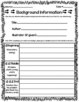 Reading Comprehension packet- Reading Detective by Fun in 1st with Ms B