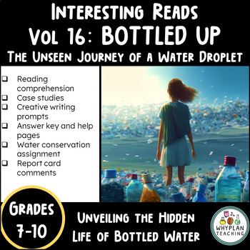 Preview of Reading Comprehension with Global Citizenship Assignment │ Bottled Up