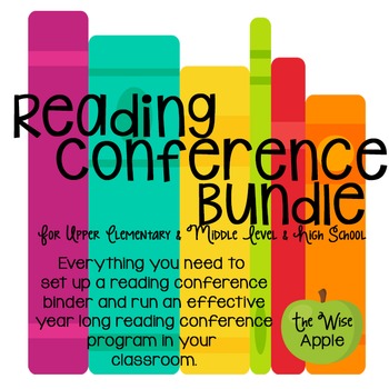 Preview of Reading Conference Bundle for Upper Grades and Homeschool!
