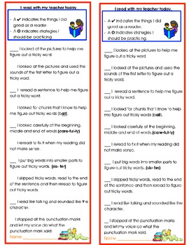 Reading Conference Checklist Bookmark by Real Reading Remedies | TpT