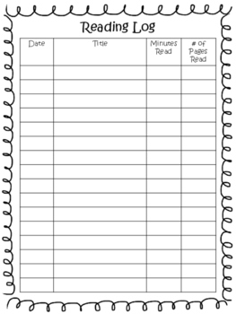 Reading Conference Form by HappyRock Creations | TpT